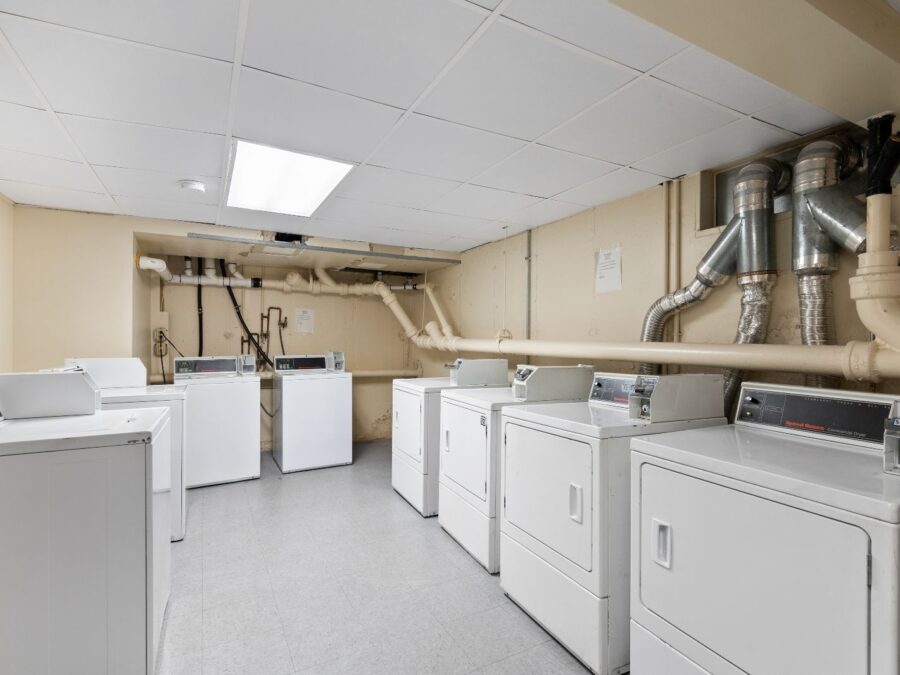 On-site laundry room